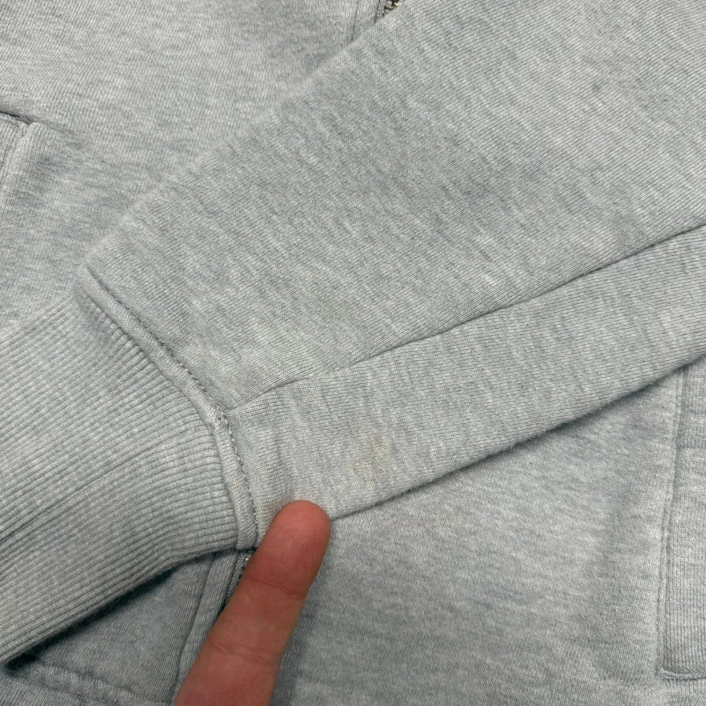 Carhartt Girls Full‎ Zip Jacket Sweatshirt Size S 4-6 Heather Gray Fleece